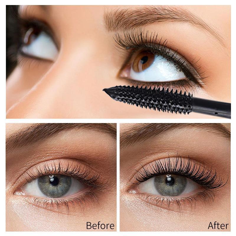 Mascara 4D imperméable, non collant et sans bavures