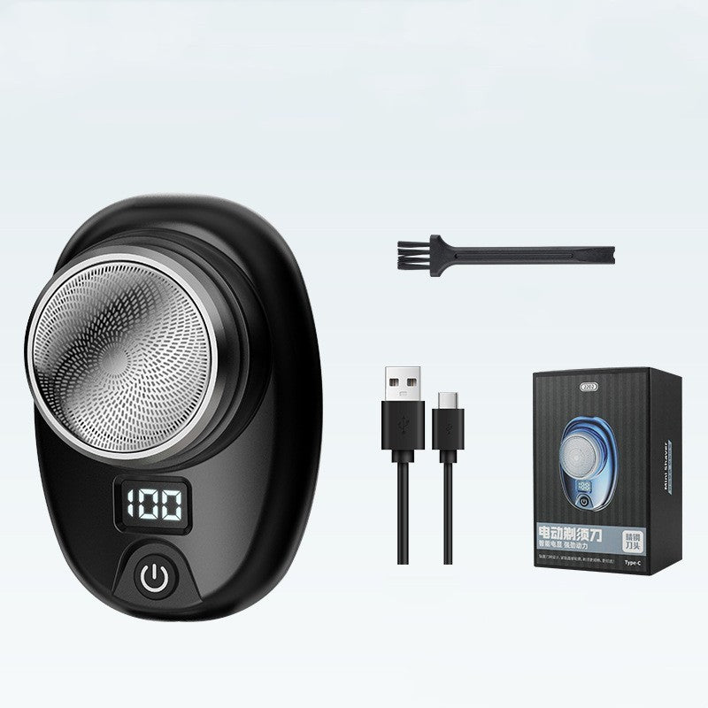 Rasoir électrique portable de voyage numérique et étanche