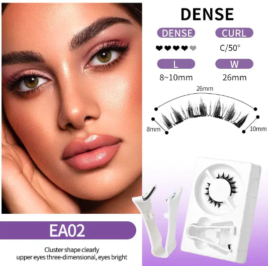 Faux Cils en Vison Léger