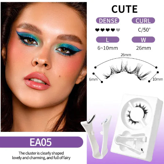 Faux Cils en Vison Léger
