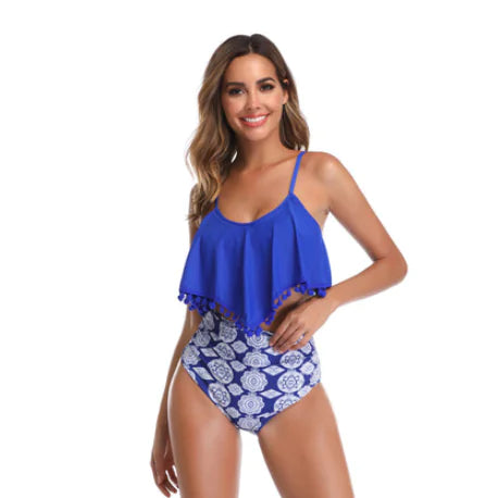 Bikini Chic à Volants