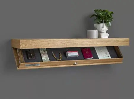 Étagère Murale à Rangement Secret