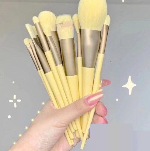 Ensemble de 13 pinceaux de maquillage, pinceaux anti-cernes, blush, poudre, fard à paupières, surligneur, fond de teint, outils de beauté cosmétiques