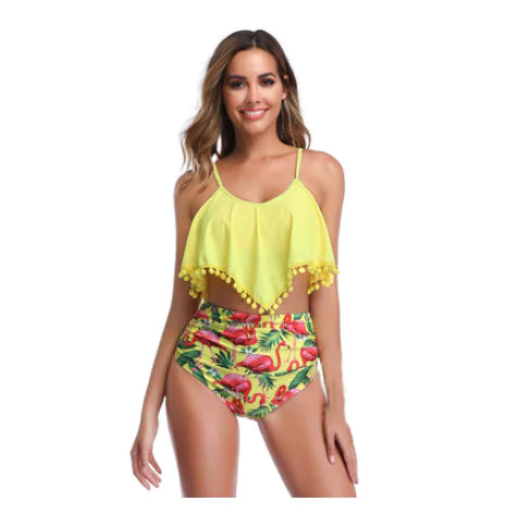 Bikini Chic à Volants
