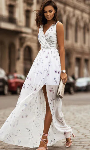 Robe Sling Décontractée et Fluide d'Été pour Femmes