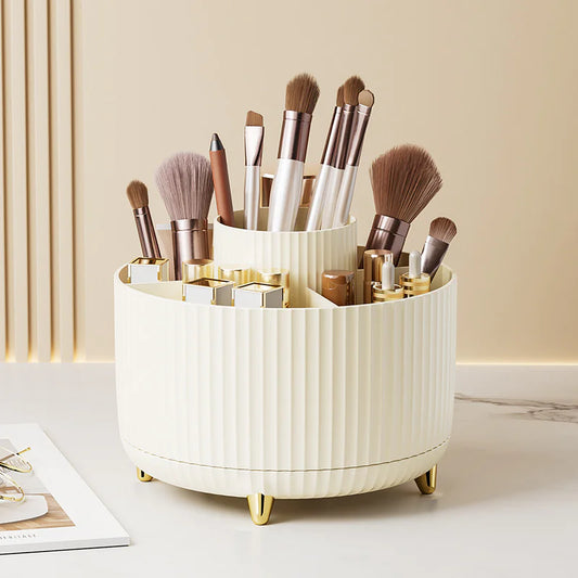 Porte-Pinceaux de Maquillage Pivotant à 360°
