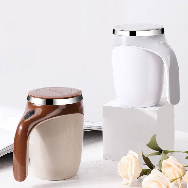 Tasse à Agitation Magnétique Rechargeable – Café, Milkshake &amp; Boissons Chaudes