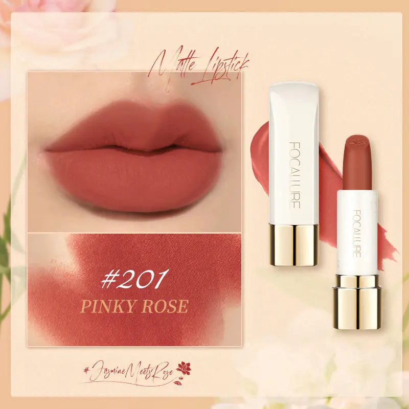 Rouge à Lèvres Mat Longue Durée et Imperméable - Formule Hydratante