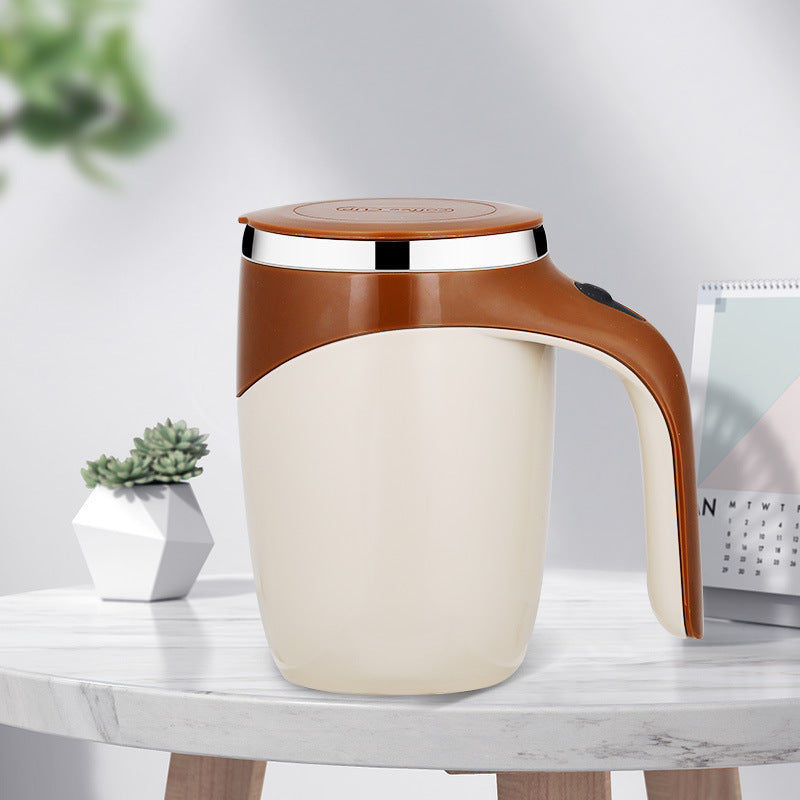 Tasse à Agitation Magnétique Rechargeable – Café, Milkshake &amp; Boissons Chaudes