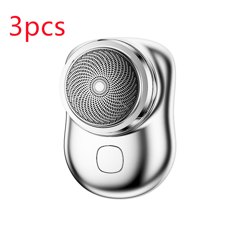 Rasoir Électrique Portable pour Hommes – Mini, Étanche IPX7, Usage Sec et Humide, Rechargeable USB