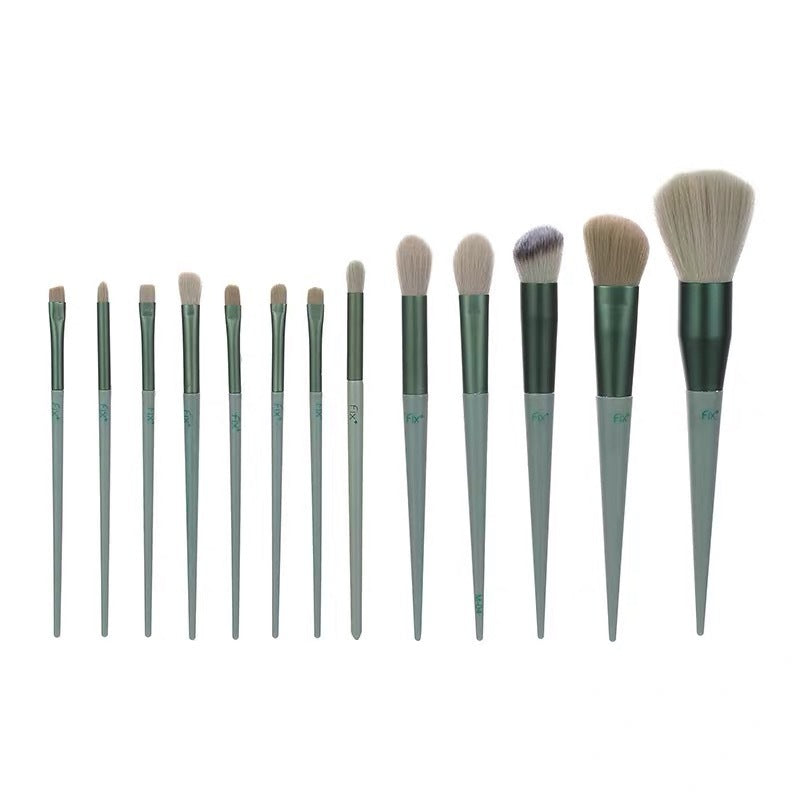 Ensemble de 13 pinceaux de maquillage, pinceaux anti-cernes, blush, poudre, fard à paupières, surligneur, fond de teint, outils de beauté cosmétiques