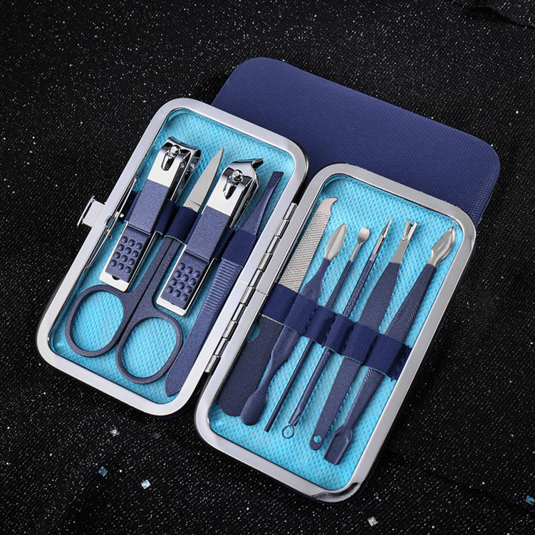 Kit de manucure et pédicure pour ongles, ciseaux, outil de soins