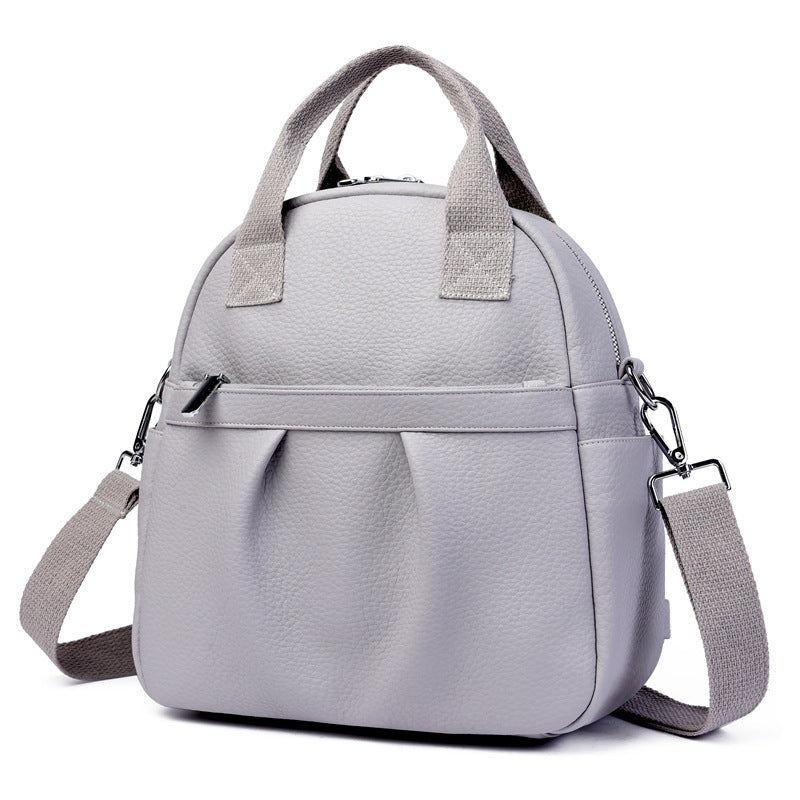 Sacs à dos polyvalents pour femmes, sac à dos imperméable en PU