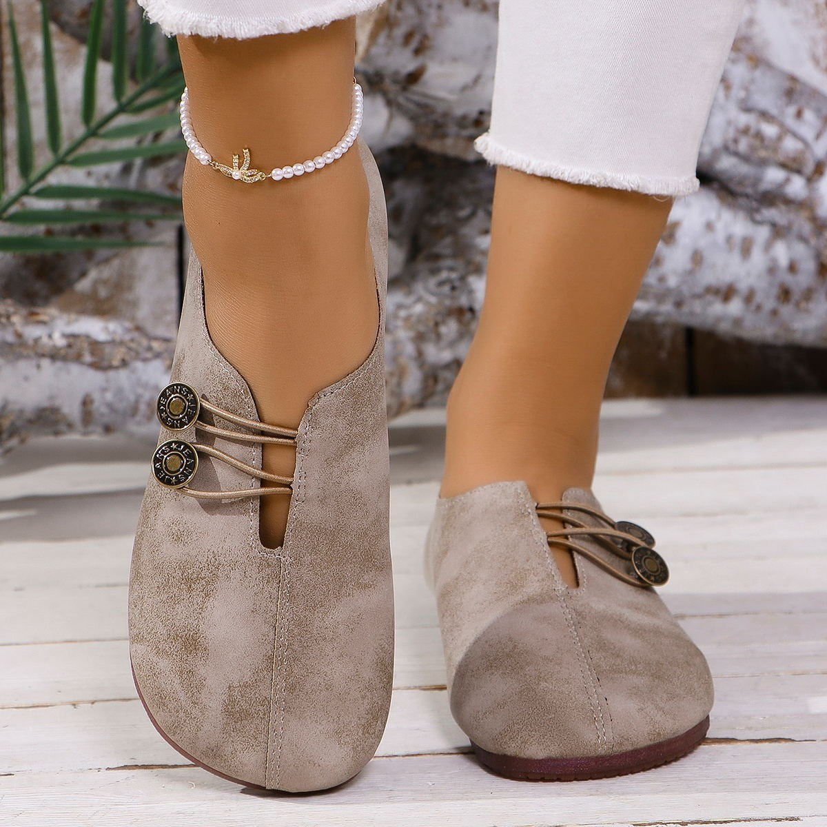 Sandales à enfiler à bout carré, été, mode, chaussures plates et souples pour femme.