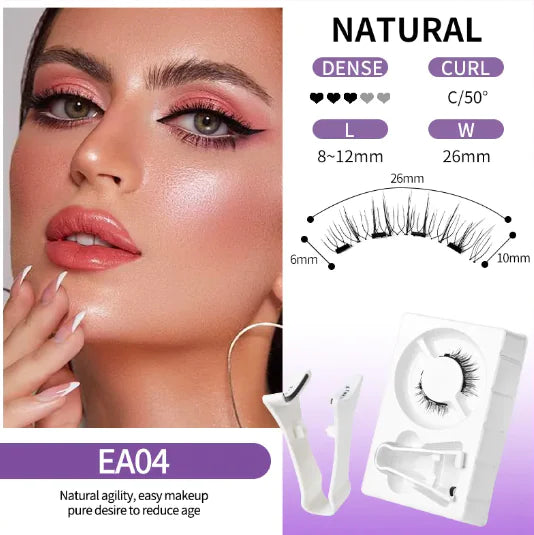 Faux Cils en Vison Léger