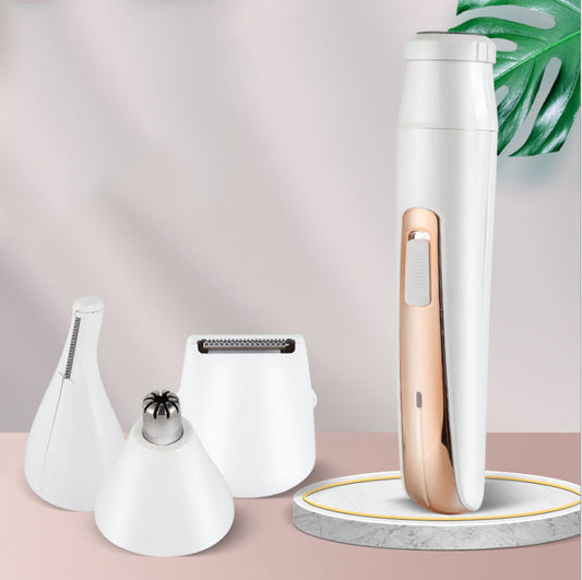 Rasoir électrique multifonction étanche pour femme