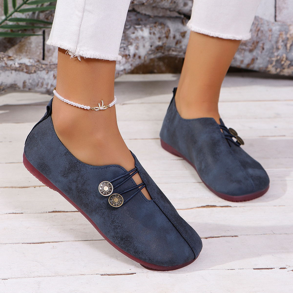 Sandales à enfiler à bout carré, été, mode, chaussures plates et souples pour femme.