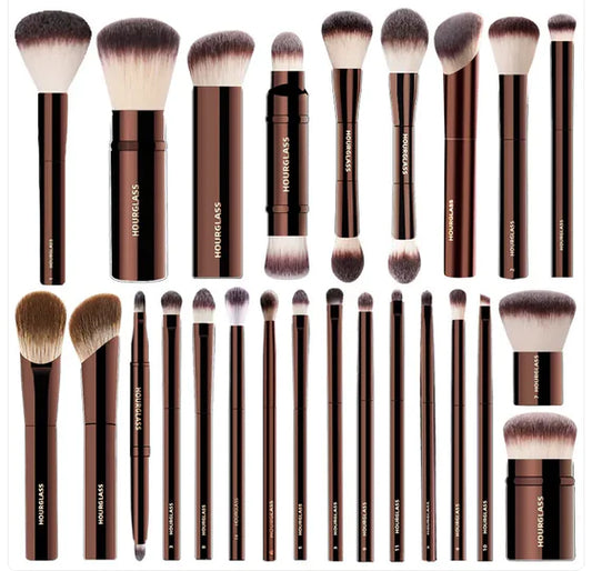 Ensemble de Pinceaux de Maquillage Multifonctions