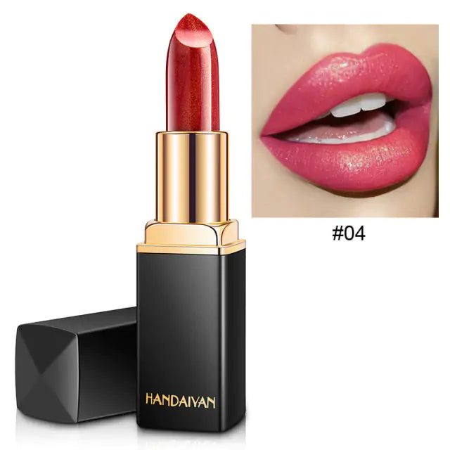 Rouge à Lèvres Pailleté 9 Teintes