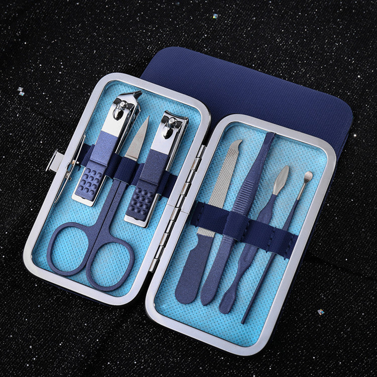 Kit de manucure et pédicure pour ongles, ciseaux, outil de soins