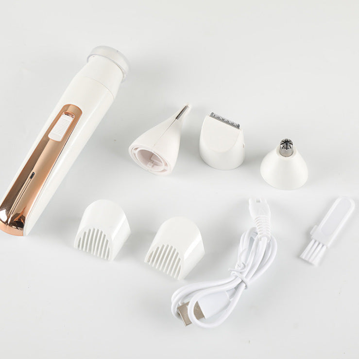 Rasoir électrique multifonction étanche pour femme
