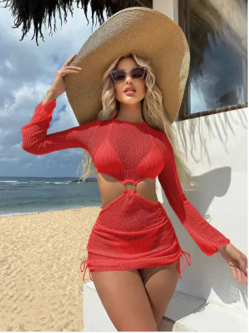 Maillot de Bain Chic avec Lien en Maille