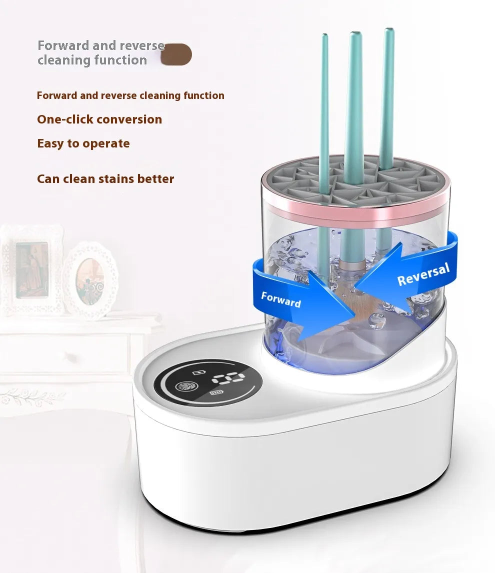 Nettoyeur et Sécheur Électrique de Pinceaux de Maquillage