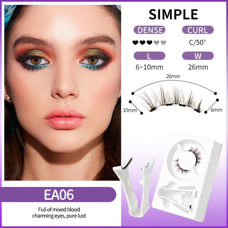 Faux Cils en Vison Léger