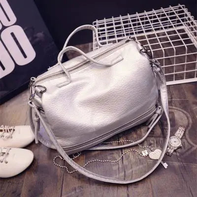 Sac à main et épaule rétro moto pour femmes polyvalent