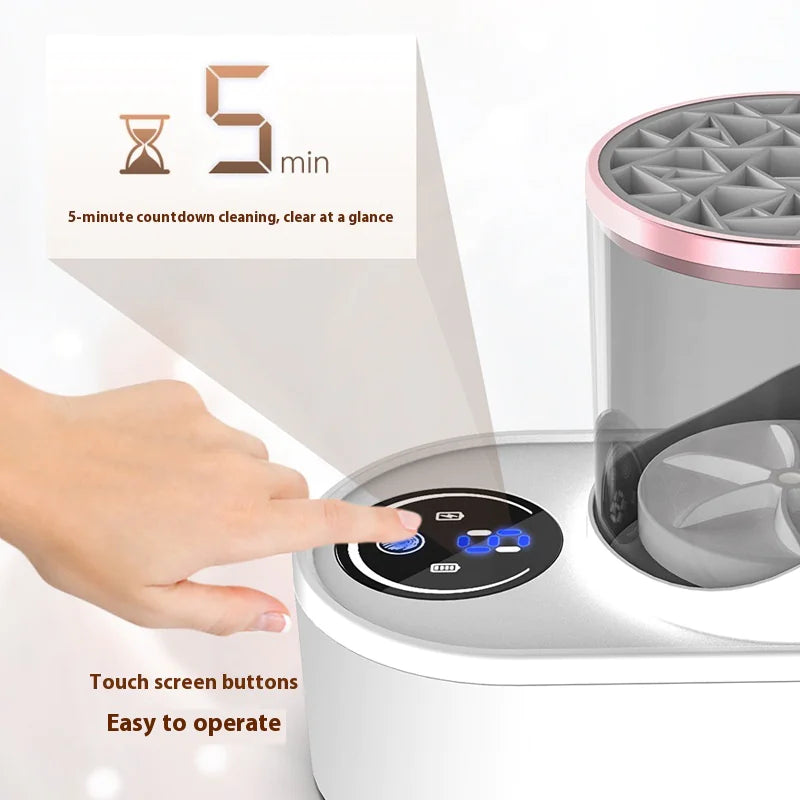 Nettoyeur et Sécheur Électrique de Pinceaux de Maquillage
