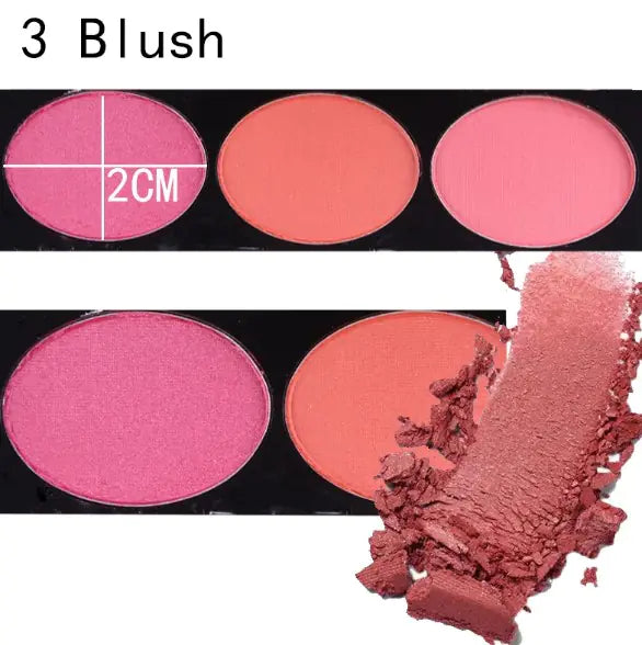 Kit de Maquillage MISS ROSE 144 Couleurs : Fards à Paupières, Blush, Sourcils