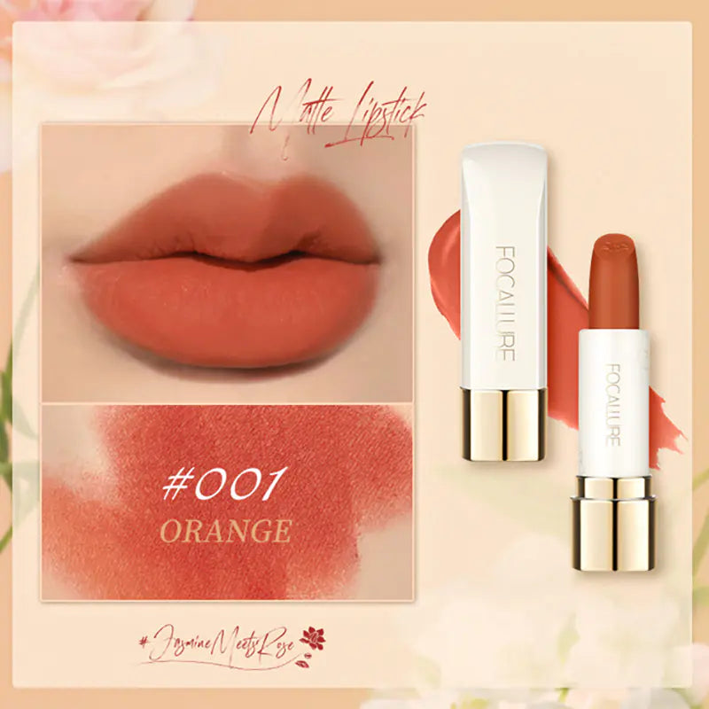 Rouge à Lèvres Mat Longue Durée et Imperméable - Formule Hydratante