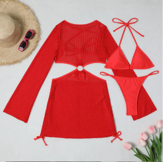 Maillot de Bain Chic avec Lien en Maille
