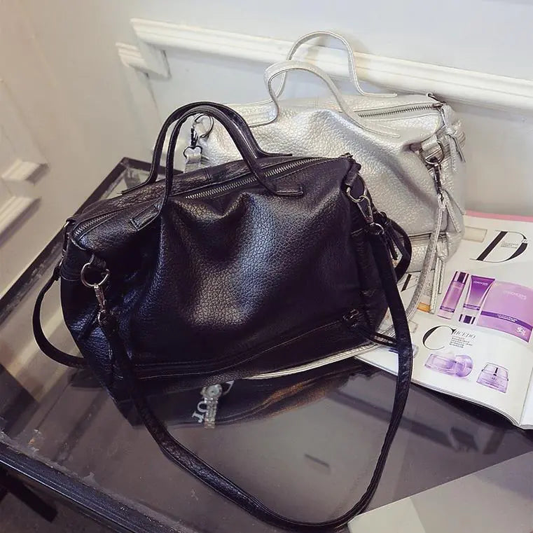 Sac à main et épaule rétro moto pour femmes polyvalent