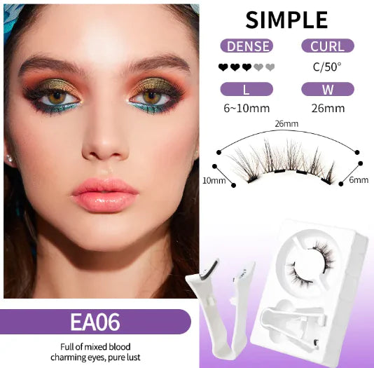 Faux Cils en Vison Léger