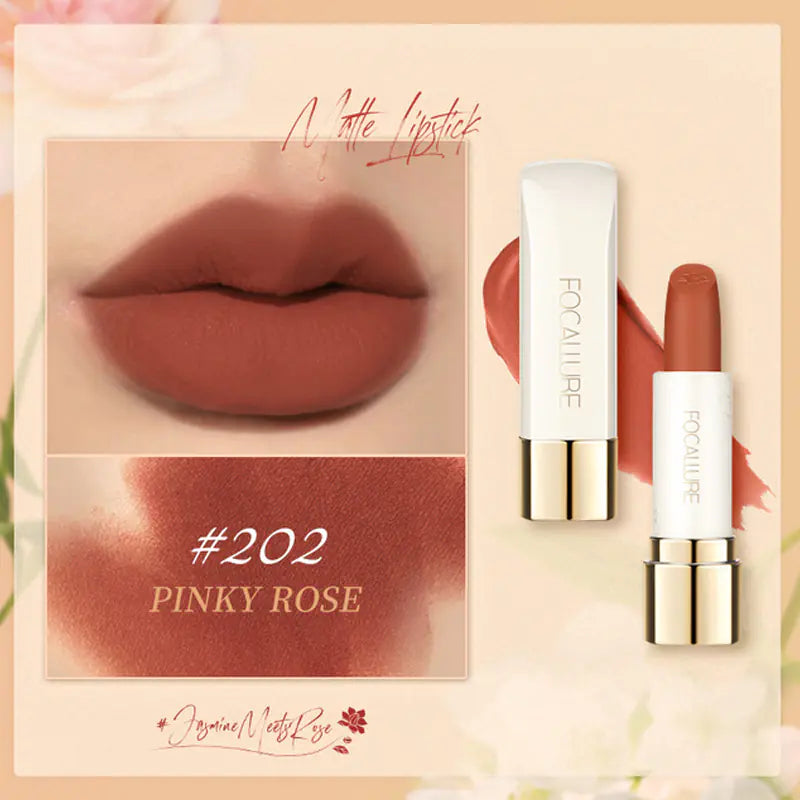 Rouge à Lèvres Mat Longue Durée et Imperméable - Formule Hydratante