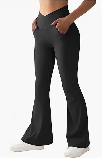 Pantalon de Yoga Côtelé