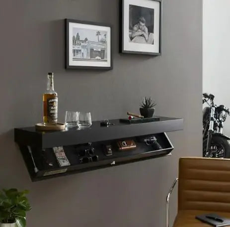 Étagère Murale à Rangement Secret