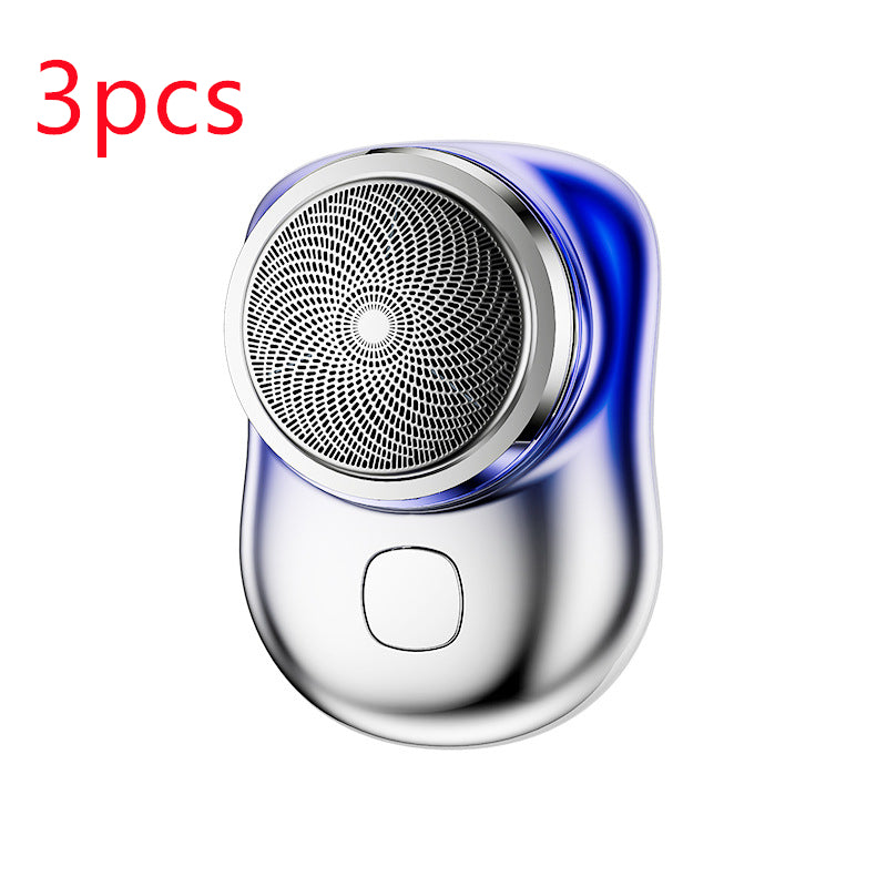 Rasoir Électrique Portable pour Hommes – Mini, Étanche IPX7, Usage Sec et Humide, Rechargeable USB