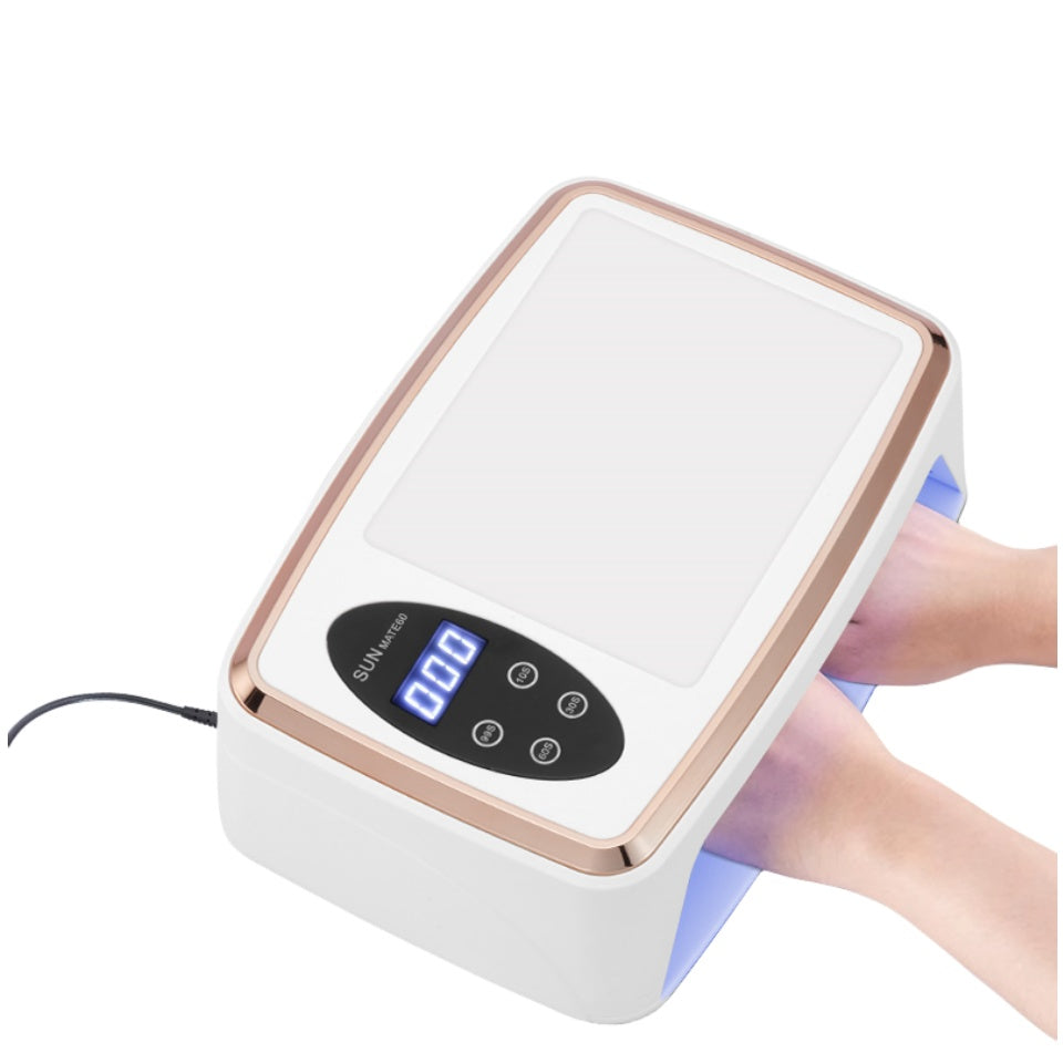 Sèche-ongles professionnel 380 W, 90 LED, lampe UV pour le séchage de tous les vernis à ongles gel, détection de mouvement, manucure et pédicure