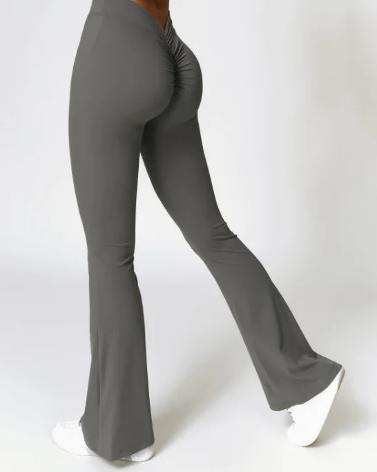 Pantalon de Yoga Côtelé