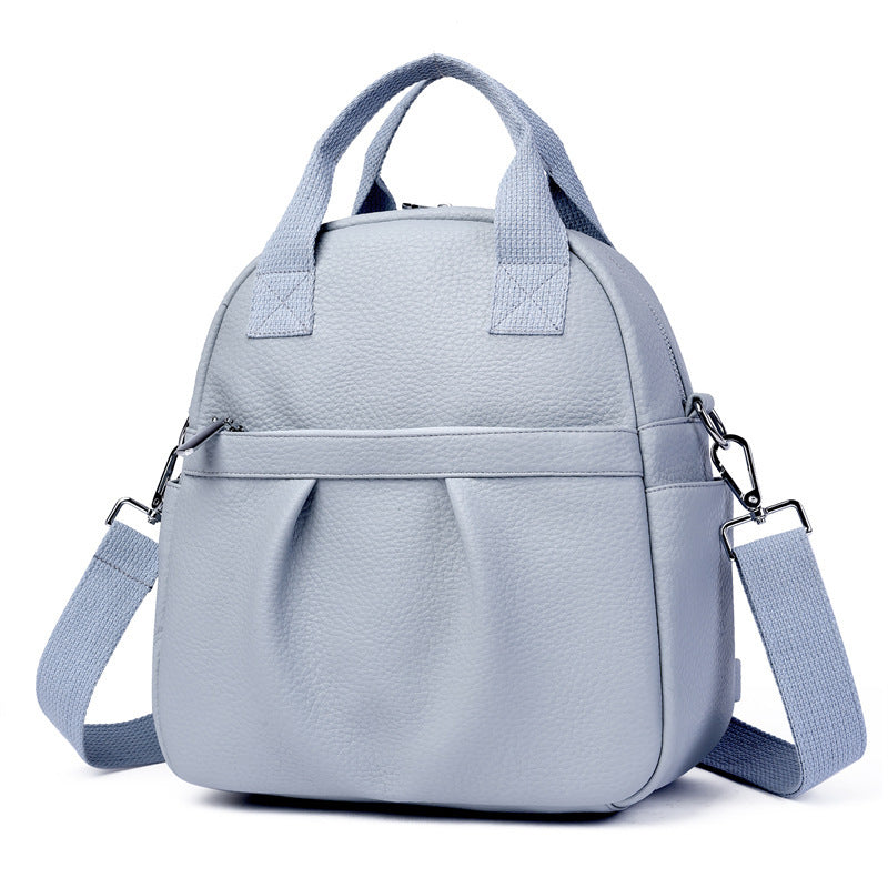 Sacs à dos polyvalents pour femmes, sac à dos imperméable en PU
