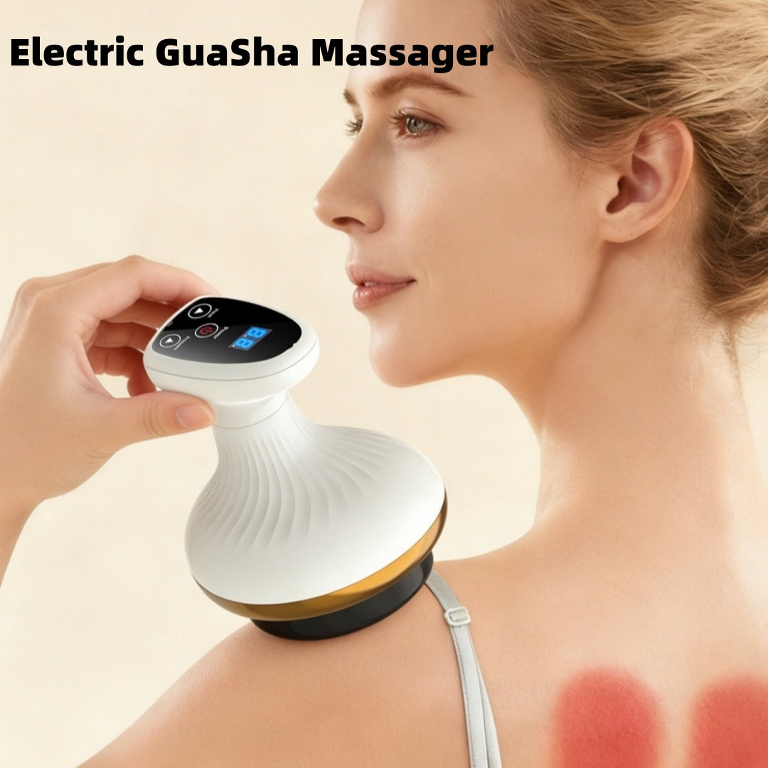 Planche de Gua Sha électrique, masseur de beauté, appareil de ventouses, brosse électrique pour méridiens, massage abdominal à domicile, masseur sur planche Gua Sha.