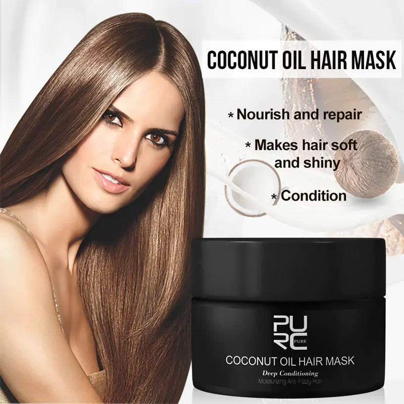 Masque Capillaire Lissant Anti-Chute pour Contrôle des Frisottis
