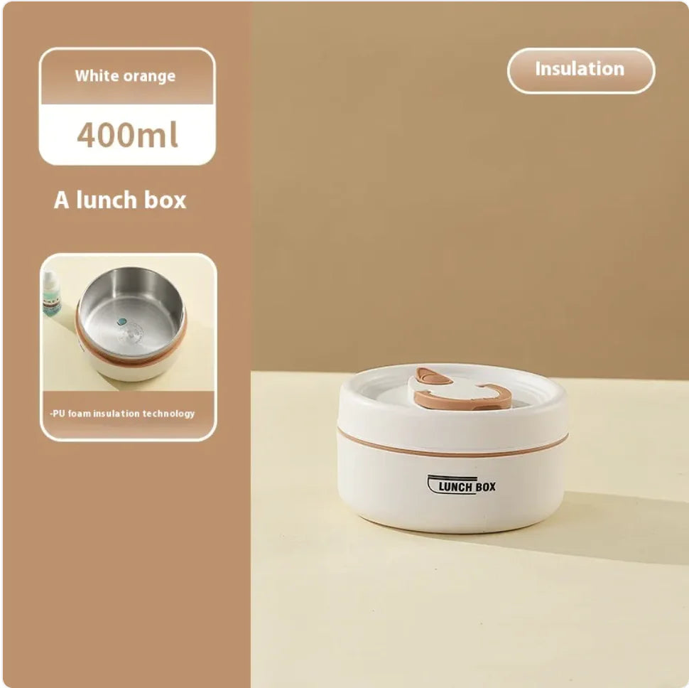 Boîte à lunch japonaise isolée en acier inoxydable