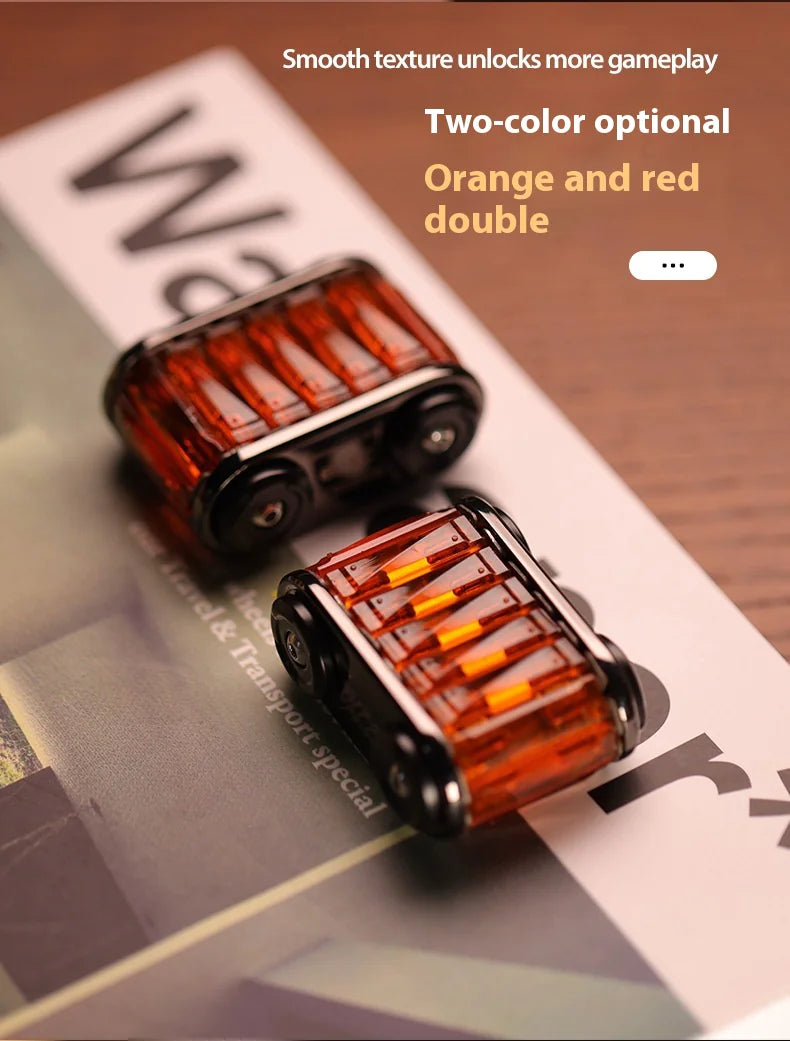 Gyro de doigt de soulagement de pression Amber Tank EDC