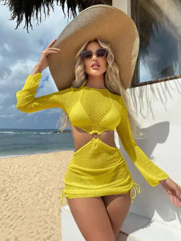 Maillot de Bain Chic avec Lien en Maille