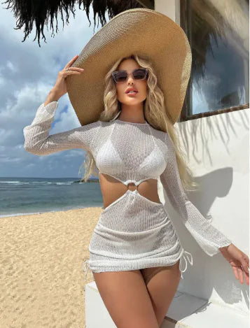 Maillot de Bain Chic avec Lien en Maille