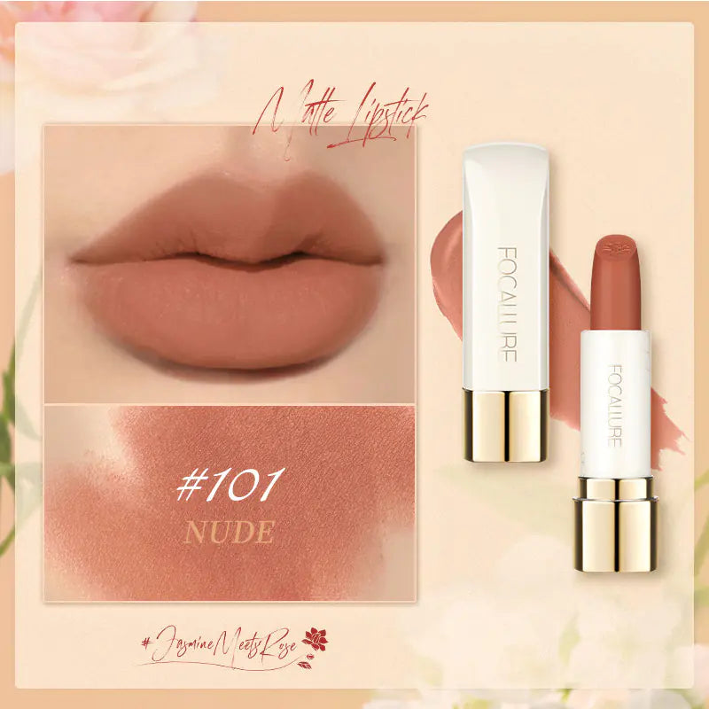 Rouge à Lèvres Mat Longue Durée et Imperméable - Formule Hydratante
